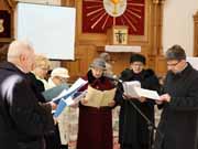 Parafia p.w. Bo�ego Cia�a w �om�y -
					  MODLITWA ZA OJCZYZN� ofiarom sybirackim, katy�skim  i smole�skim 2011-04-10