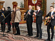 Parafia p.w. Bo�ego Cia�a w �om�y -
						  Zesp� Studencki polskiej m�odzie�y pochodz�cej z wile�szczyzny 2014 r.