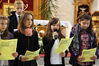 Parafia p.w. Bo�ego Cia�a w �om�y -
						  Program po�wi�cony �w. Janowi Paw�owi II w wykonaniu dzieci ze Szko�y Podst. nr 10 -
							2016.10.18