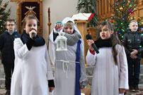 Parafia p.w. Bo�ego Cia�a w �om�y - Przedstawienie jase�kowe,
						     dzieci ze Szko�y Podstawowej nr 10, klasy III, 2016 r.