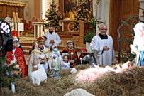 Parafia p.w. Bo�ego Cia�a w �om�y - Uroczysto�� Trzech Kr�li - 6 stycznia 2022 r.