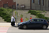 Parafia p.w. Bo�ego Cia�a w �om�y - b�ogos�awie�stwo pojazd�w mechanicznych i ich u�ytkownik�w