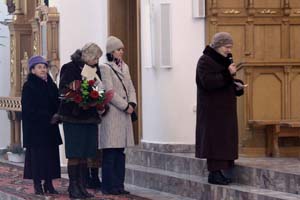 Parafianie dzikuj Ks. Biskupowi