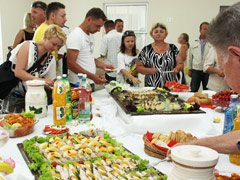 Po�wi�cenie i uroczyste otwarcie nowej �wietlicy w Gie�czynie