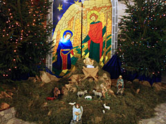 Szopka Bo�onarodzeniowa w naszej parafii