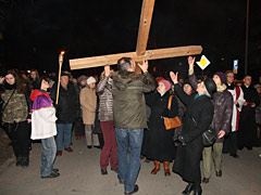 Parafia p.w. Bo�ego Cia�a w �om�y - 2015.03.20 Droga Krzy�owa ulicami Parafii