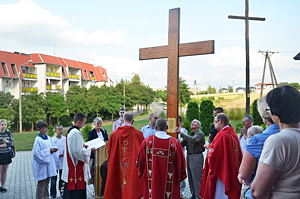 Czuwanie modlitewne przy znakach �wiatowych Dni M�odzie�y