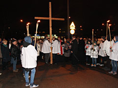 Parafia p.w. Bo�ego Cia�a w �om�y - 2015.03.20 Droga Krzy�owa ulicami Parafii