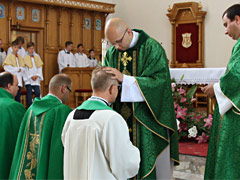 Parafia p.w. Bo�ego Cia�a w �om�y - Msza �w. Prymicyjna, Ks. Micha� Wyszy�ski