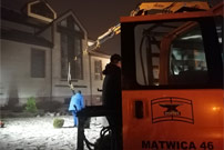 Zamontowanie krzy�a epidemicznego - 11 grudnia 2020 r.