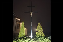 Zamontowanie krzy�a epidemicznego - 11 grudnia 2020 r.