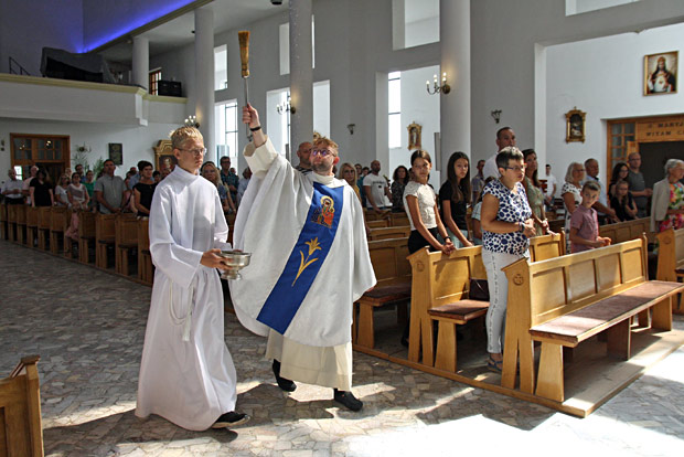 Parafia p.w. Bo�ego Cia�a w �om�y - Uroczysto�� Wniebowzi�cia Naj�wi�tszej Maryi Panny, 2022.08.15