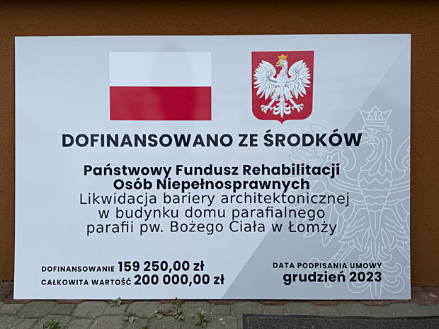 Parafia p.w. Bo�ego Cia�a w �om�y