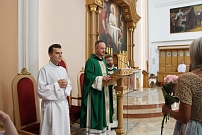 Parafia p.w. Bo�ego Cia�a w �om�y, po�egnanie Ksi�dza Grzegorza Che�stowskiego - 16.08.2026 r.