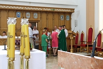 Parafia p.w. Bo�ego Cia�a w �om�y, po�egnanie Ksi�dza Grzegorza Che�stowskiego - 16.08.2026 r.