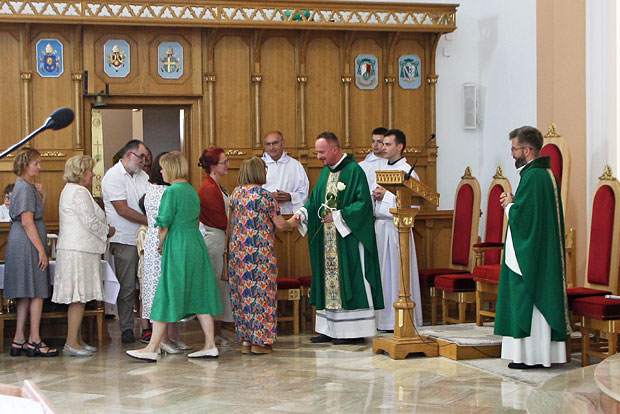 Parafia p.w. Bo�ego Cia�a w �om�y, po�egnanie Ksi�dza Grzegorza Che�stowskiego - 16.08.2026 r.