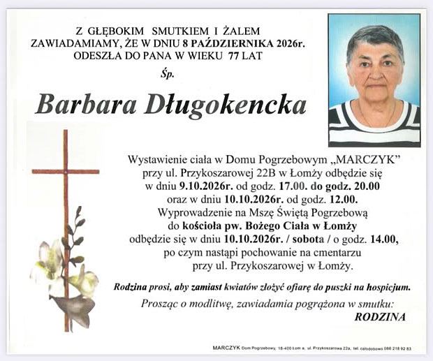 Barbara D�ugokencka - klepsydra